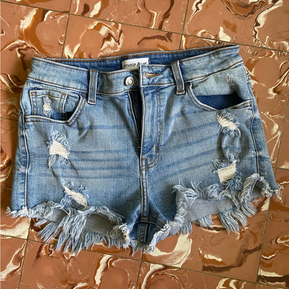 Studio Blue Denim Shorts
